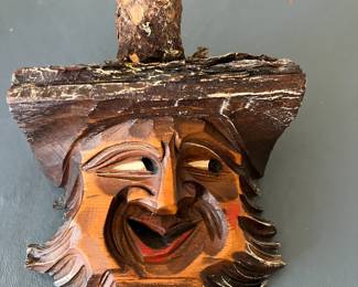 German Black Forest carved gnome