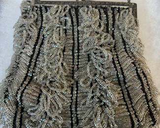 Beaded bag, old