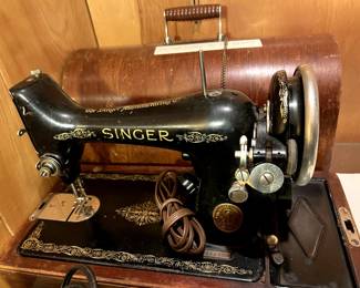 Singer antique sewing machine