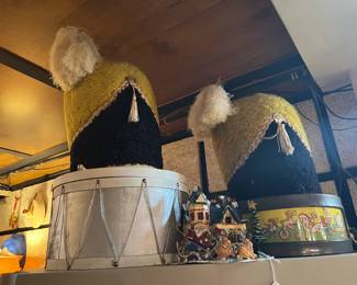 Majorette hats.
