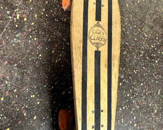 Wood skateboard Silver Fox