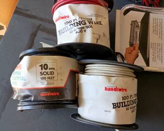 10 gauge , building copper wire, 100' feet