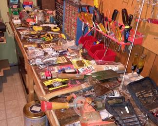 More hardware and hand tools