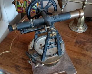 Vintage instrument, surveyor  transit
Made by 
C L. Berger & Sons
Boston. USA