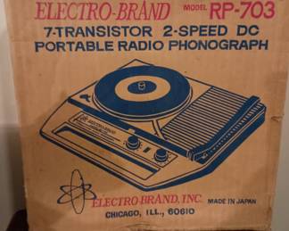 Portable radio and phono