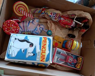 Vintage windup toys