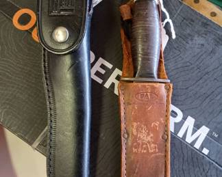 Vintage collectibles knives