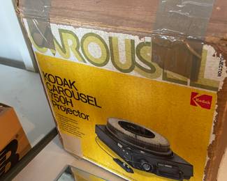 Kodak carousel slide projector