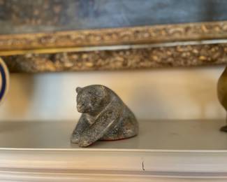 Soapstone bear