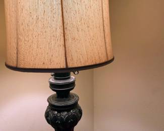 Beautiful heavy iron lamps