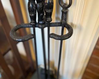Iron Owl Fireplace pokers