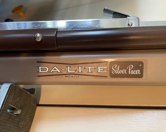 Da-lite Silver pacer movie projector screen