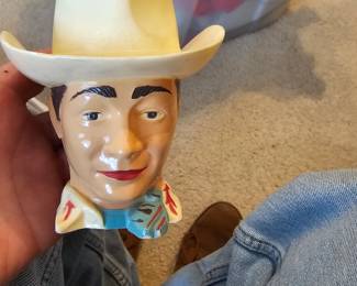 vintage 1950 Quaker Oats Roy Rogers Mug