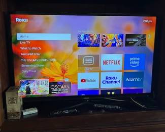50" Samsung smart TV.