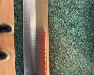 Sabatier Heritage chef knives, most brand new.
