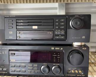  06 JVC Audio Video Control Receiver And JVC DVD Player