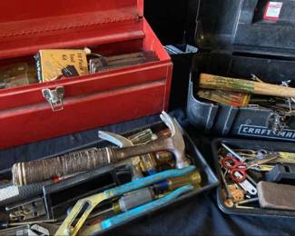 Craftsman Toolbox And A Disston Toolbox