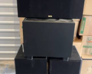  04 Tower Of DCM Speakers