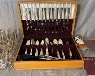 Nobility Plate Service For 12 And 8 Glasses