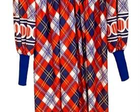 Red White Blue 70s Maxi
