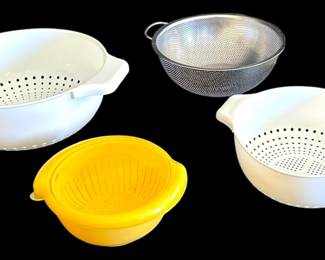 Assortment Of Strainers