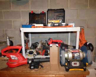 BASEMENT ITEMS :  TOOLS, ETC. (SEE NEXT  PICS