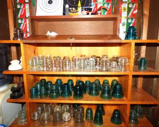 VINTAGE INSULATORS OF ALL COLORS