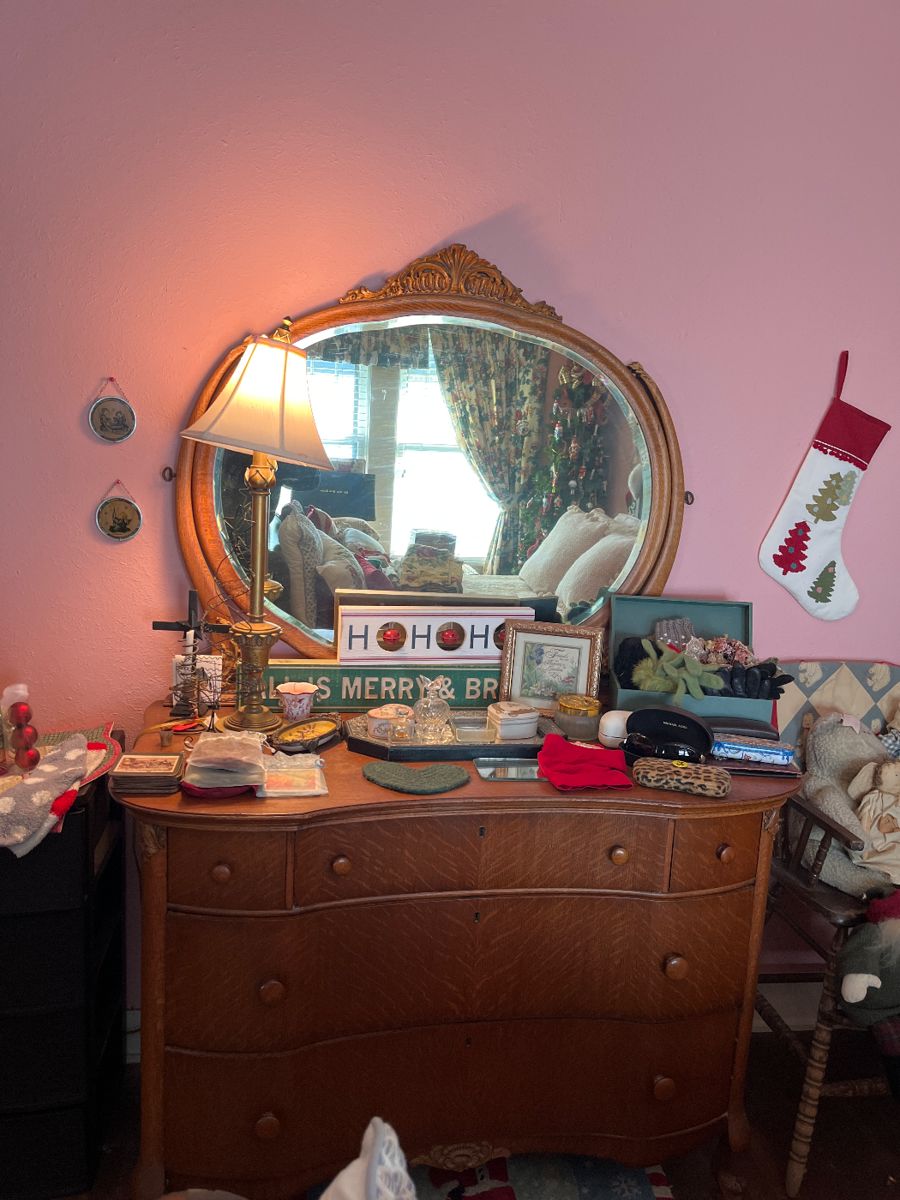 Vintage Tiger OakDresser
