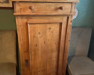Wooden Cabinet With Shelves