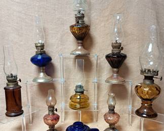 OIL LAMPS LOT
