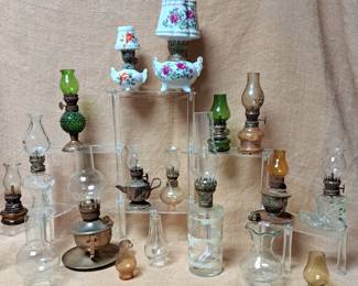 OIL LAMP LOT