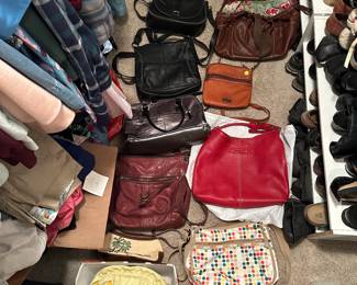 Purses - Coach, Kate Spade, the Sak, Hobo.