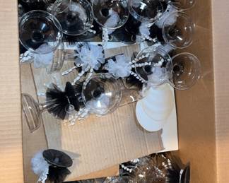 Plastic Coupe Glasses for Wedding