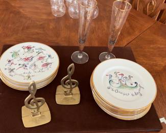 12 Days of Christmas Plates- From Italy