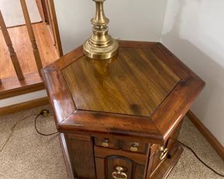 End Table & Lamps