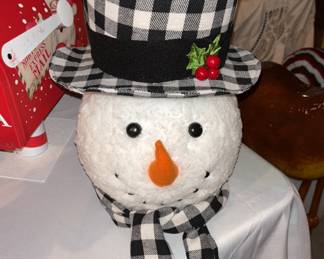 Snowman- BUffalo Plaid