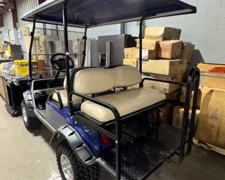 2003 Club Car Golf Cart with upgraded 24v Lithium Battery Orlando Estate Auction