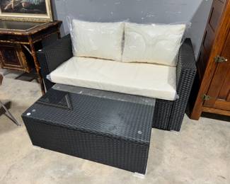 Patio Sofa and Table Orlando
