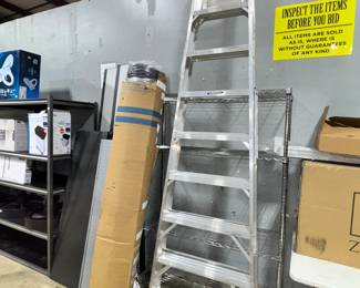 Ladders, Garage Shelving and Mattresses Orlando Estate Auction