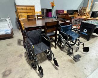 Bar Table & Chairs and Wheelchairs Orlando