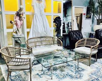 Patio Set, Wedding Dress and Sculpture Orlando Estate Auction