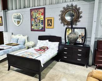 Bedroom Set, Artwork and Mirrors Orlando Estate Auction