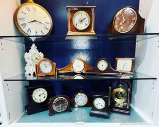 Vintage Mantel Clocks Orlando Estate Auction