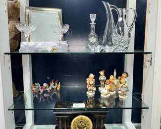 Waterford, crystal, Hummels and Mantel Clock Orlando Estate Auction