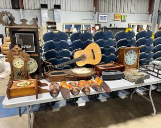 Clocks, Masks and Guitar Orlando