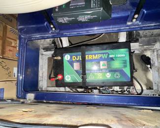 2003 Club Car Golf Cart 48v Lithium Battery Orlando Estate Auction