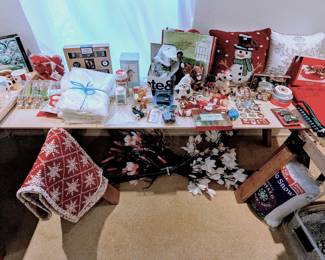 Large collection of Christmas Holiday items