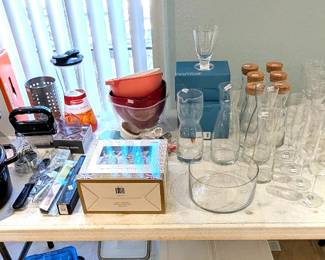 Mikasa and Nambe Glassware