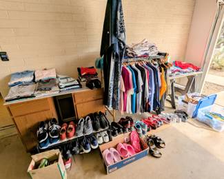 Assorted Clothing, many new items.