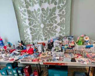 Even more Disney Collectable items.